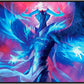 Ultra PRO - Tarkir Dragonstorm Ugin, Eye of The Storms Black Stitched Playmat for Magic: The Gathering | Gaming Table Mat, Card Game Accessory, TCG Playmat, Tabletop Gaming Mat