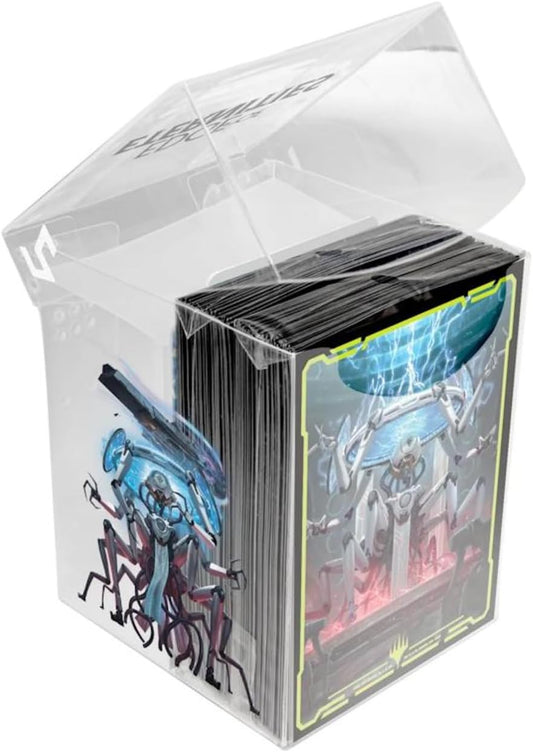 Ultra PRO - Edge of Eternities Counter Intelligence 100ct Deck Protector Sleeves in Clear Box for Magic: The Gathering, Card Protection, TCG Accessories, Collectible Trading Cards Game