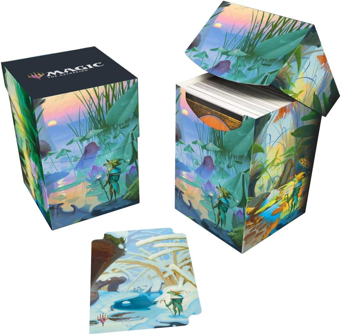 Ultra Pro - Bloomburrow 100+ Deck Box® Season Lands: Island