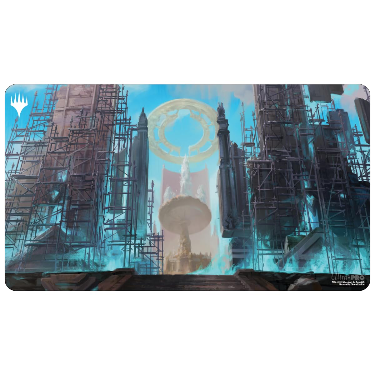 ULTRA PRO: MAGIC THE GATHERING: RAVNICA REMASTERED: THE AZORIUS SENATE PLAYMAT