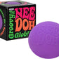Schylling NeeDoh Original Groovy Glob - Sensory Fidget Toy - Purple - Ages 3 to Adult , 1 Count ( Pack of 1)