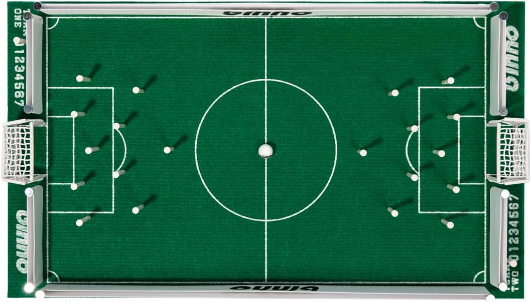 Binho Board OG Board Game - 2-Player Fast-Paced Finger Flicker Pinball Family Board Games - Portable Tabletop Sports Game Set for Any Occasion