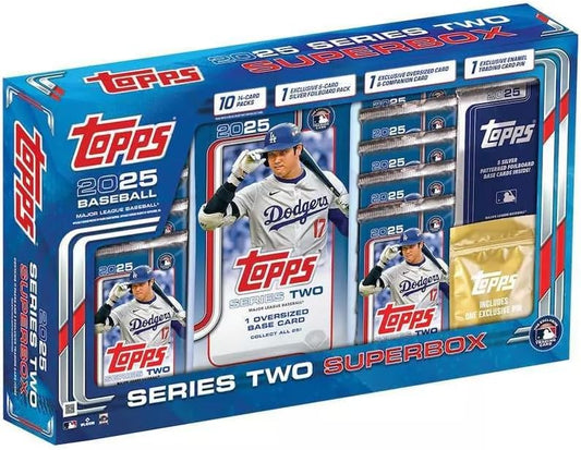 2025 Topps MLB Series 2 Baseball Trading Card Super Box