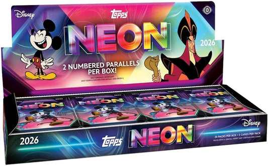 2026 Topps Disney Neon Hobby Box