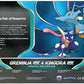 Pokemon TCG Greninja EX & Kingdra EX Special Collection Box - 8 Packs, Promo Cards