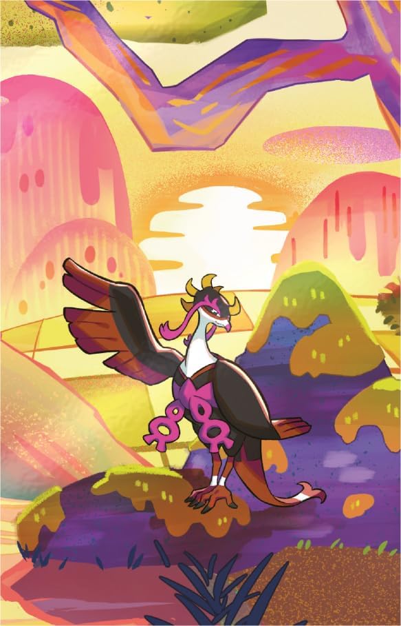 Pokémon TCG: Scarlet & Violet—Shrouded Fable Mini Tin – Fezandipiti (2 Booster Packs & 1 Sticker Sheet)