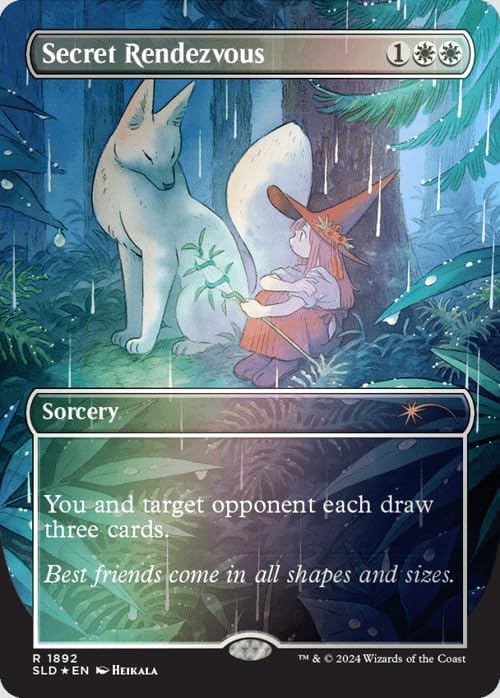 Magic the Gathering: Secret Lair Adventures of The Little Witch (Foil)