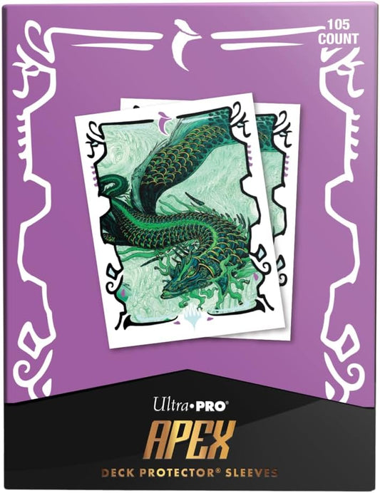 Ultra PRO - Tarkir Dragonstorm Teval, Arbiter of Virtue 105ct APEX Deck Protector™ Sleeves for Magic: The Gathering
