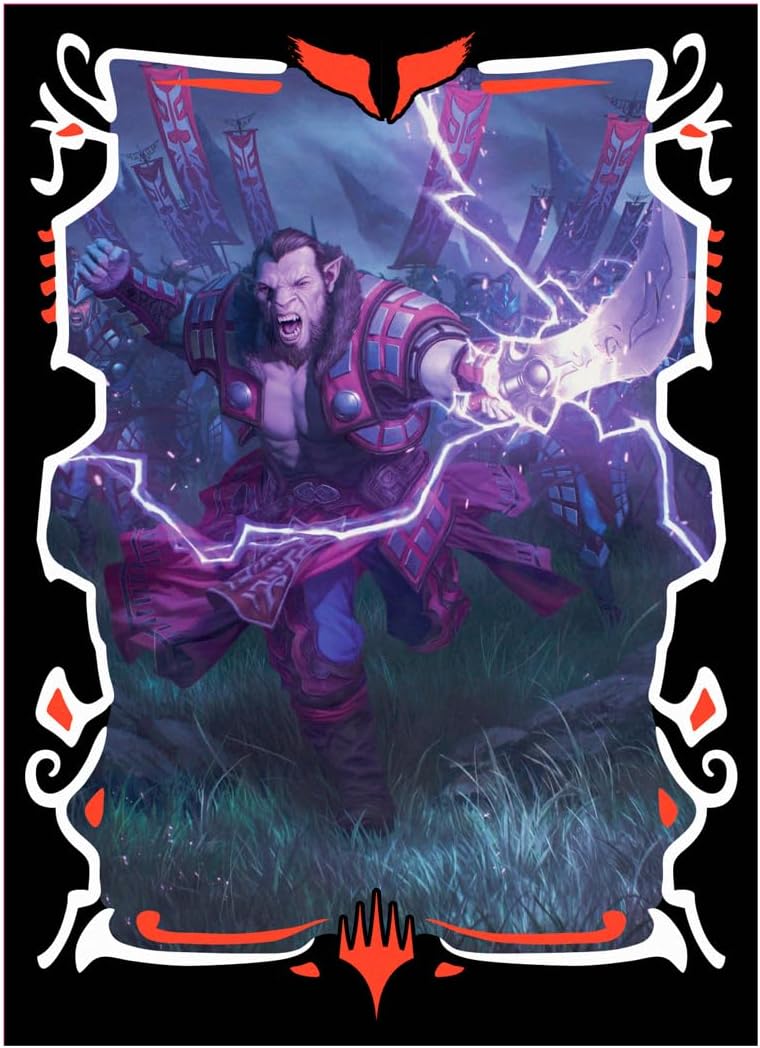 Ultra PRO - Tarkir Dragonstorm Zurgo Stormrender (Mardu Surge Commander Deck) 100ct Deck Protector Sleeves for Magic: The Gathering | Magic Gathering Accessories MTG Card Protection TCG Deck Sleeves