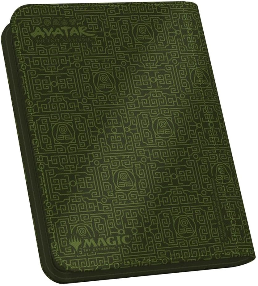 Ultimate Guard: Zipfolio 160 Xenoskin Magic: The Gathering Avatar:The Last Airbender- Mana Symbol Green Forest