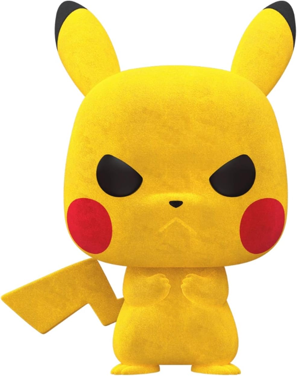 Funko Pop! Games: Flocked Grumpy Pikachu 2020 NYCC Exclusive Vinyl Figure #598