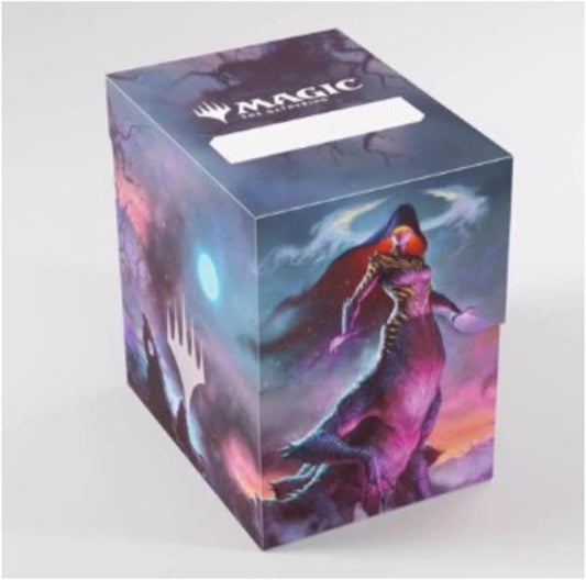 Gamegenic Magic: The Gathering Lorwyn Eclipsed Soft Crate 80+ - Moonshadow Design, 2-in-1 Deck Box with Card & Token Storage, Holds 80+ Double-Sleeved or 100 Single-Sleeved Cards, Smart Click-Lock