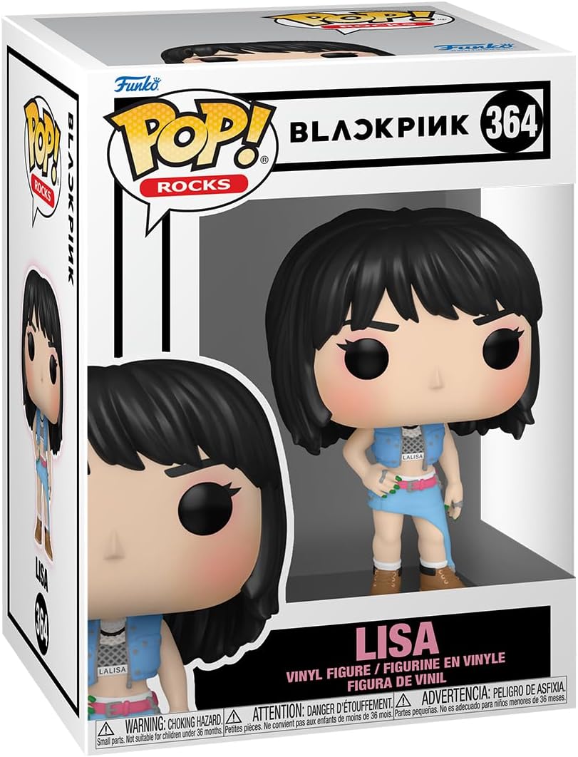 Funko POP! Rocks: Blackpink - Lisa - Blackpink - Collectable Vinyl Figure - Gift Idea - Official Merchandise - for Kids & Adults - Music Fans - Model Figure for Collectors and Display