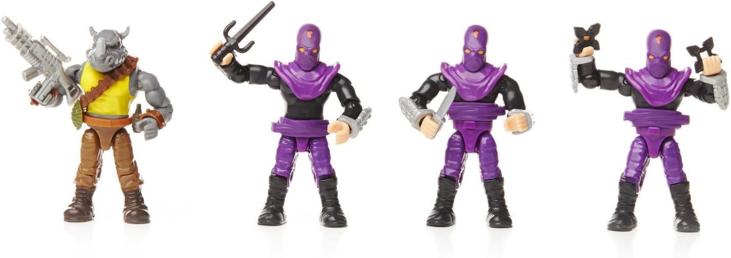Mega Bloks TMNT Collectors Rocksteady Villain Pack