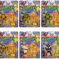 Teenage Mutant Ninja Turtles TMNT Movie Star Action Figure Set - 6 Pack