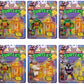 Teenage Mutant Ninja Turtles TMNT Movie Star Action Figure Set - 6 Pack
