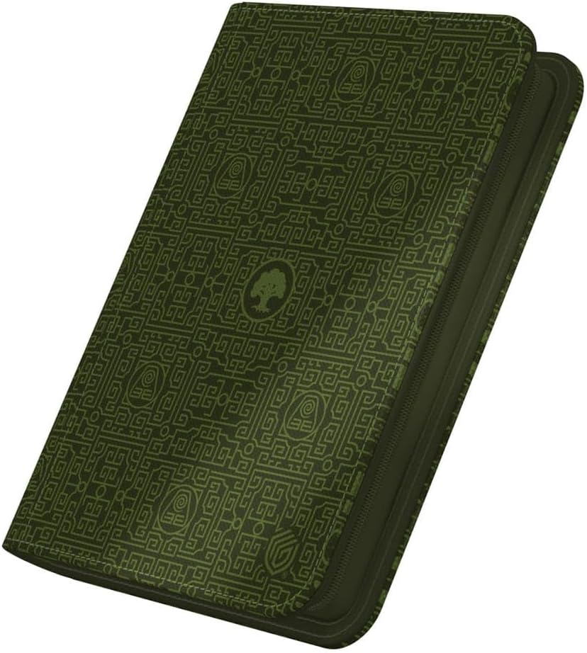 Ultimate Guard: Zipfolio 160 Xenoskin Magic: The Gathering Avatar:The Last Airbender- Mana Symbol Green Forest