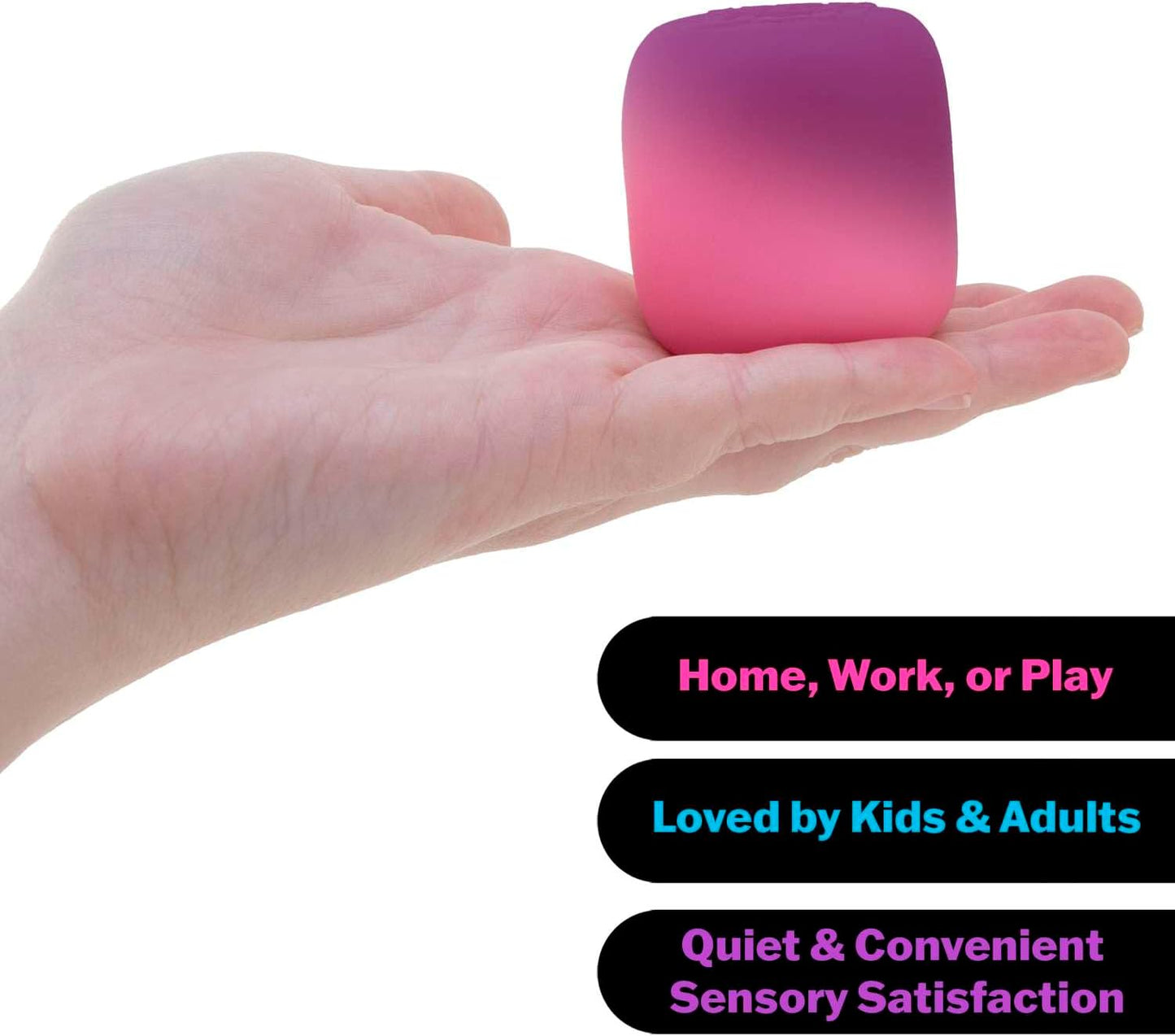 Schylling NeeDoh Mello Mallo - Sensory Toy with a Satisfying Dough Filling - Changes Color in the Sun - Color May Vary