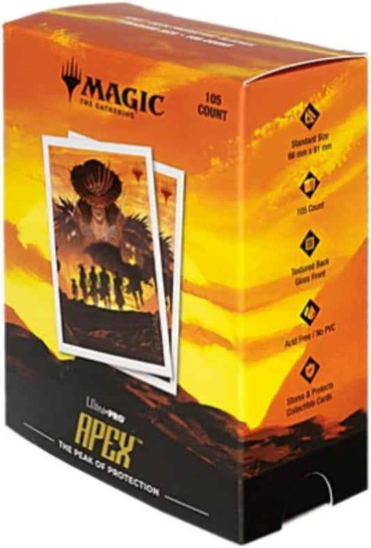 Ultra PRO - Outlaws of Thunder Junction 105ct APEX™ Deck Protector Sleeves Ft. Gang Silhouette for Magic: The Gathering