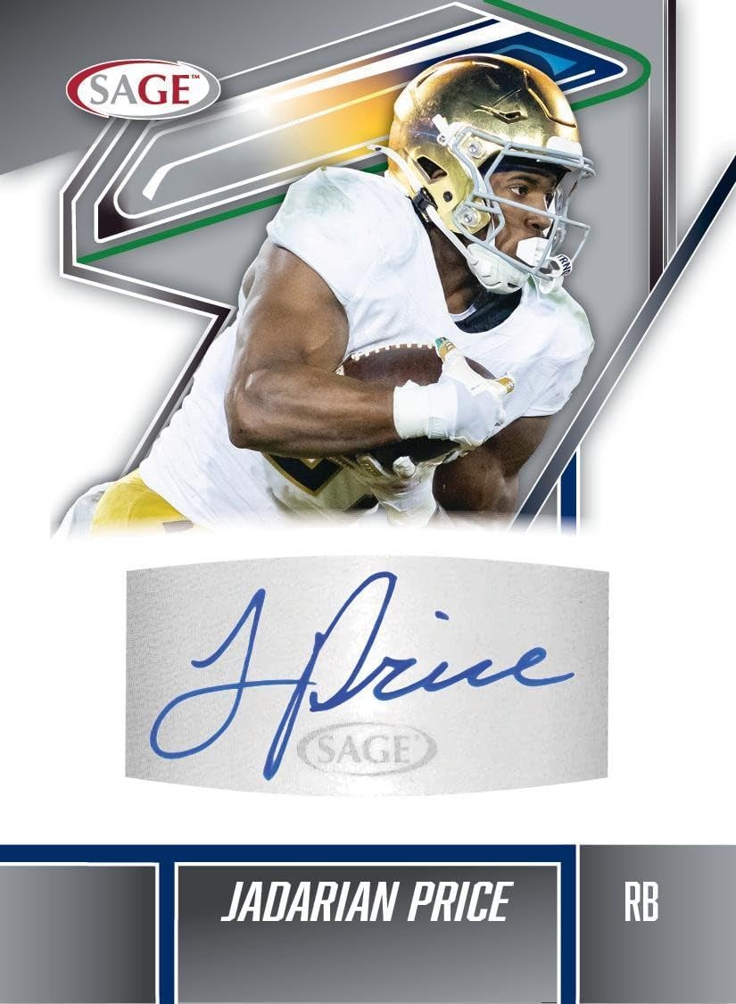 2026 Sage High Series Football Trading Card Blaster Box (3 Autographs Per Trading Card Box)