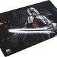 Star Wars Unlimited Mandalorian PRIME GAME MAT - Officially Licensed, Full-Color Printed, Playmat, Slip-Resistant 24" by 14" Rubber Mat, Compatible with TCGs & LCGs, Made by Gamegenic