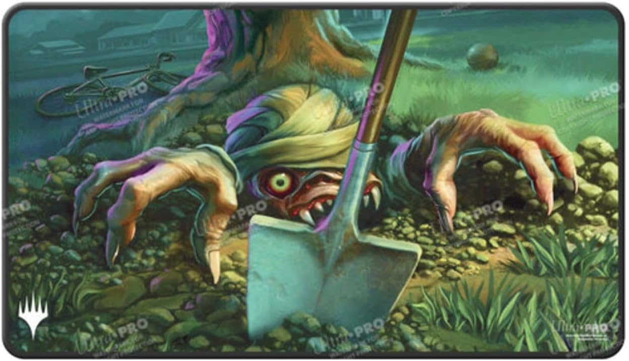 Ultra PRO - MTG Duskmourn Playmat Commander Ft. Kaito, Bane of Nightmares for Magic: The Gathering, Use as Mousepad, Desk Mat, Protects MTG Cards During Gameplay