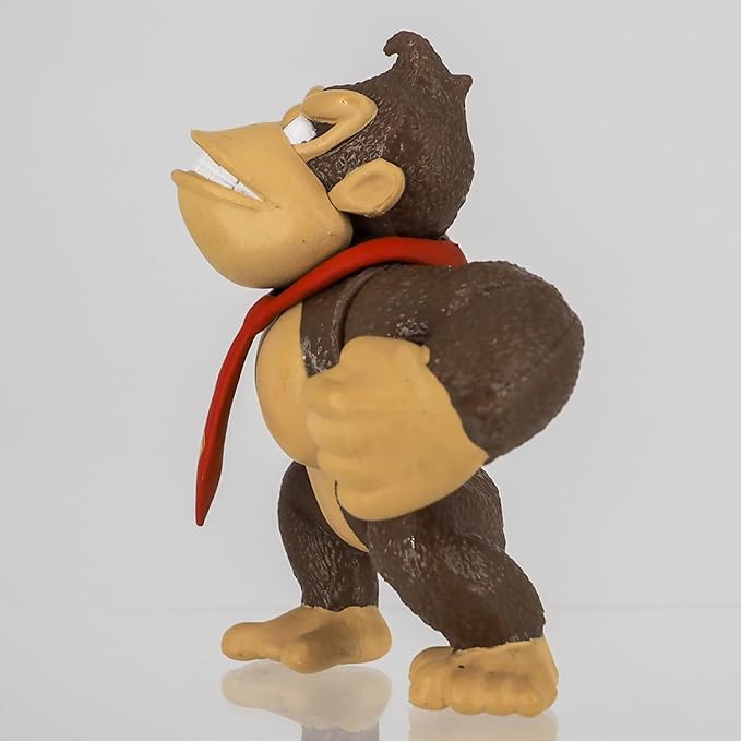 Sanei Boeki Super Mario Figure Collection Donkey Kong 1.57 x 1.57 x 1.96 Inches FCM-031 Japan Import with Original Stylus Ballpoint Touch Pen