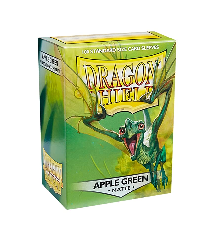 Dragon Shield Sleeves Matte Apple Card Game, Green - AT-11018