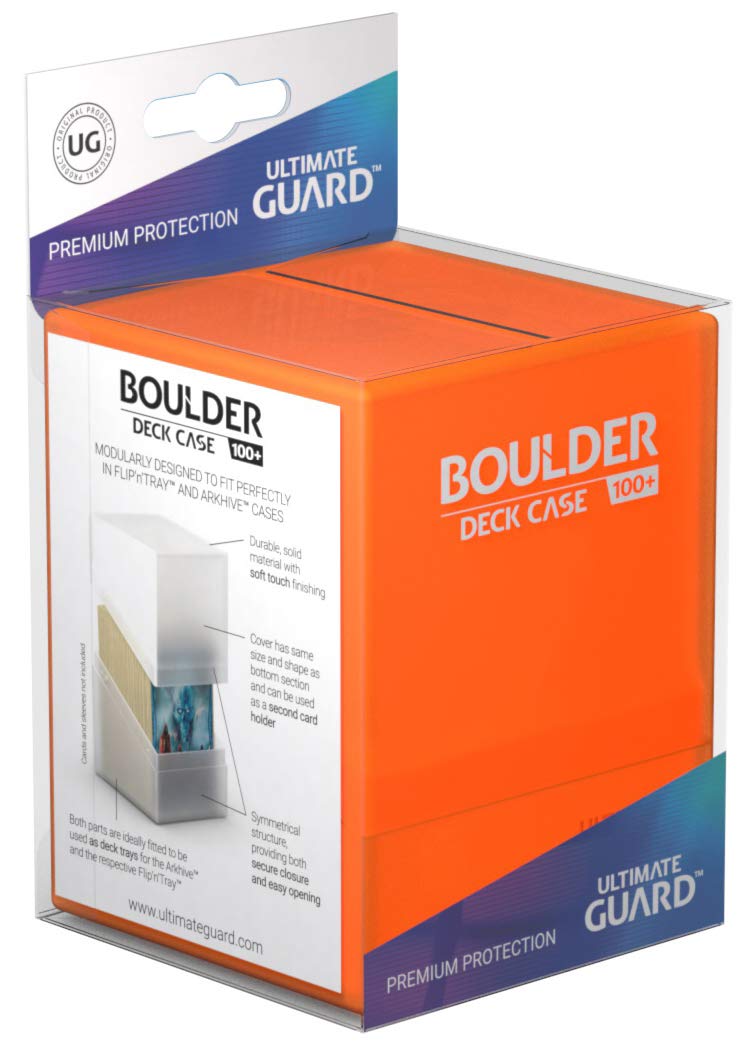 Ultimate Guard Boulder 100+ Deck Case Poppy Topaz
