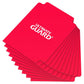 Ultimate Guard Card Divider (10 Pack), Red