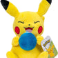 Pokemon Plush Pikachu with Oran Berry - 20 cm