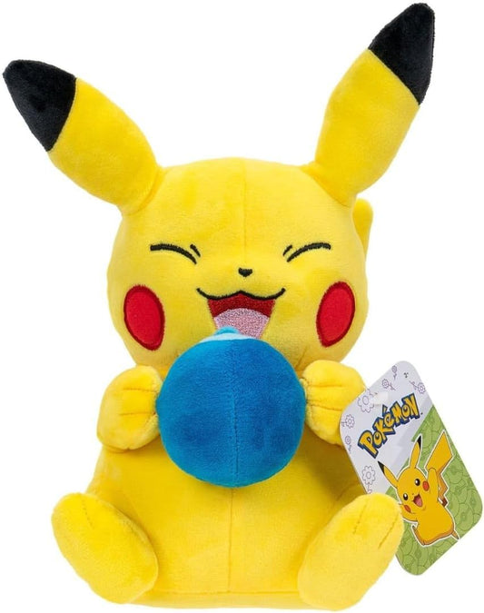 Pokemon Plush Pikachu with Oran Berry - 20 cm