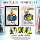 2025 Invincible Season 1 Keepsake Premiere Hobby Edition: 2 Relics Per Box Guaranteed, Chase Rare Autos & Patches