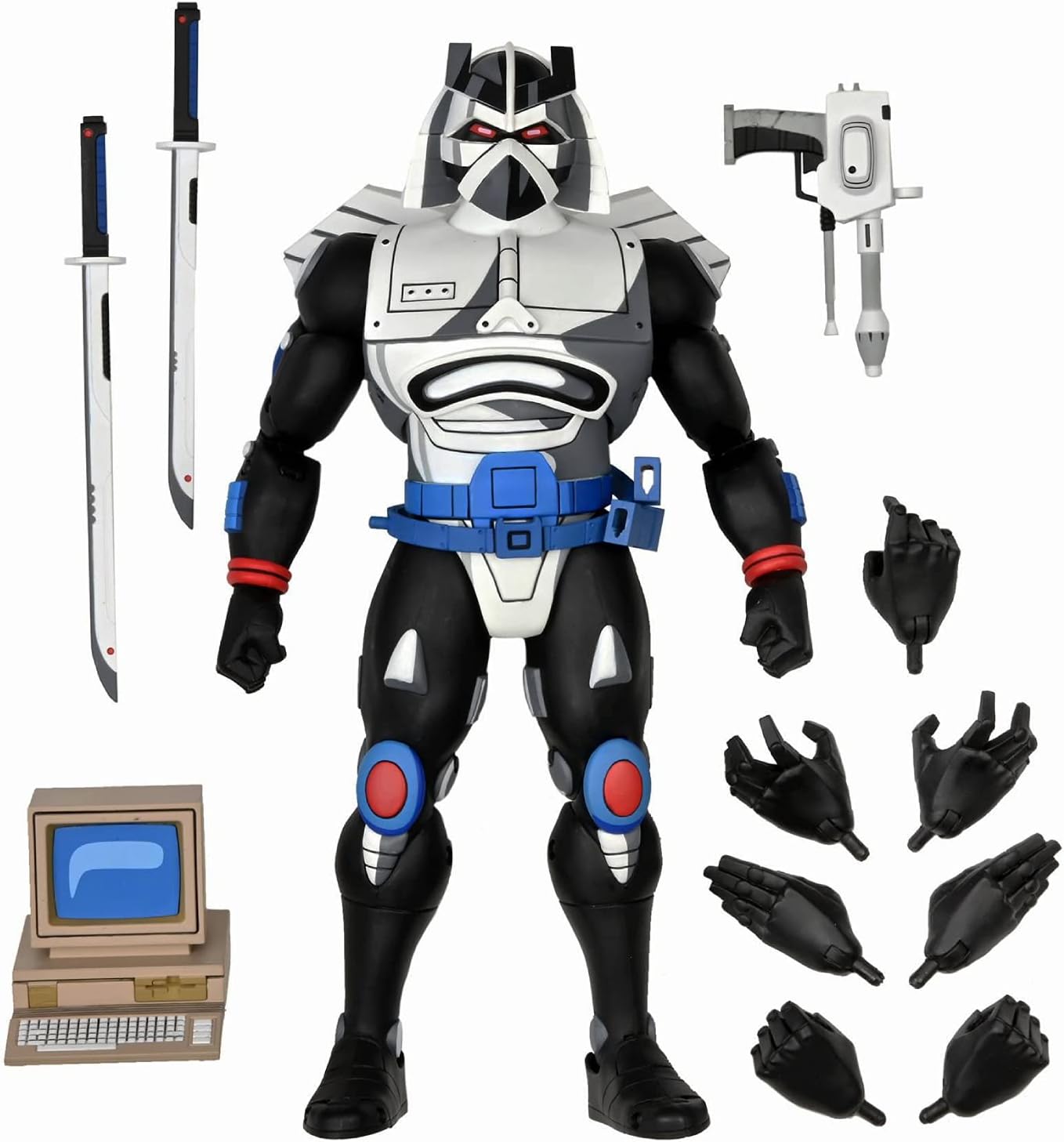 Teenage Mutant Ninja Turtles NECA Collectible Ultimate Cartoon 7" Scale Action Figure - Chrome Dome