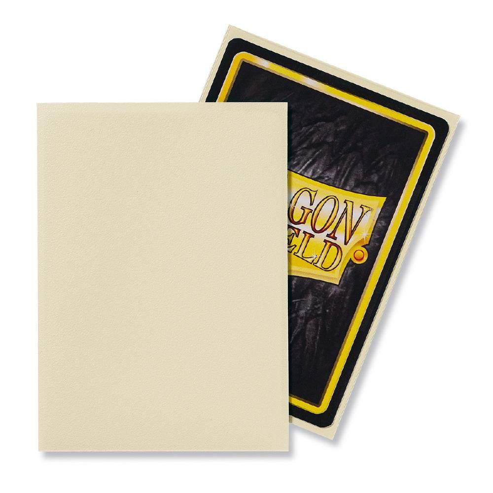 Dragon Shield Matte Ivory Standard Size 100 ct Card Sleeves Individual Pack