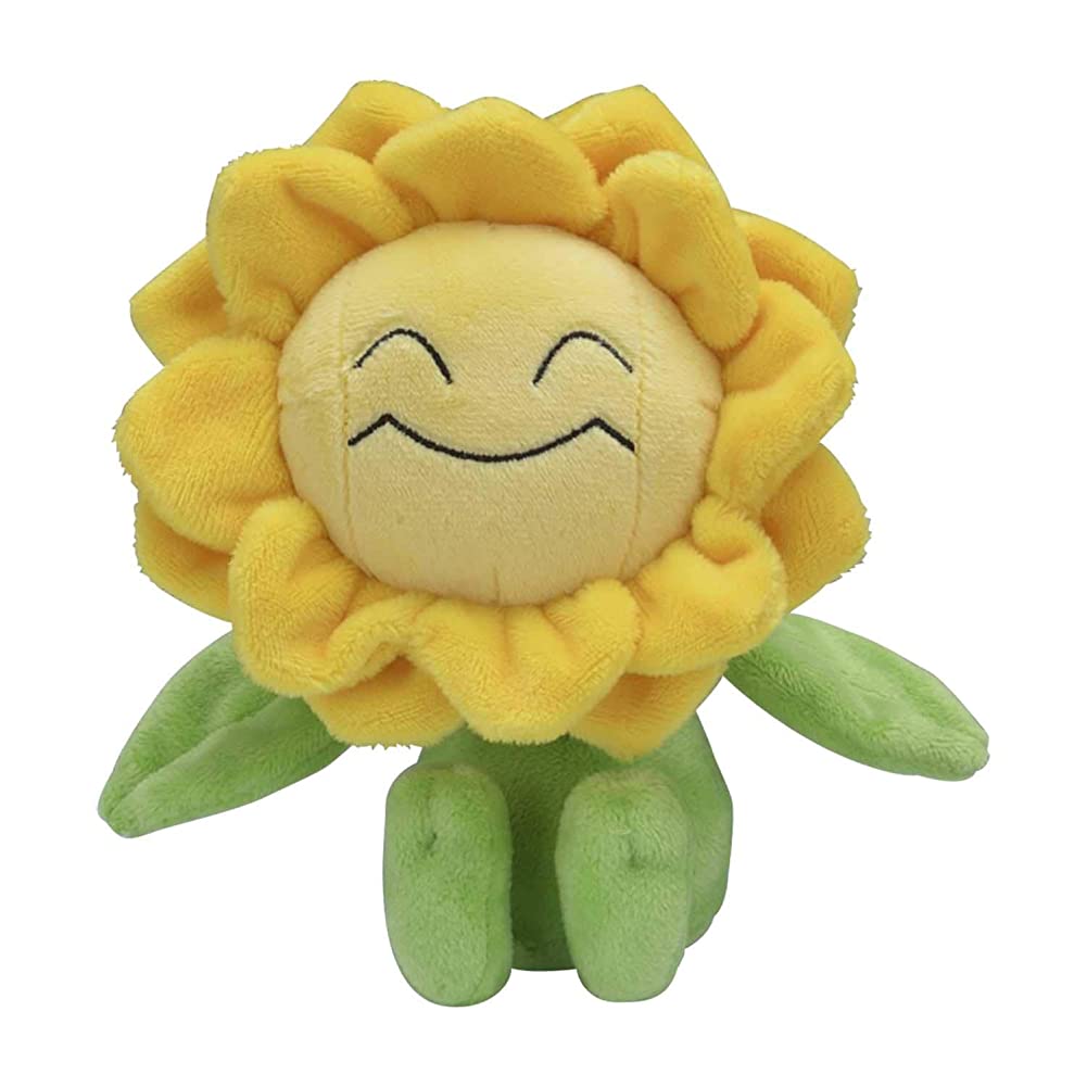 Pokemon Center Sunflora Sitting Cuties Plush - 6 in