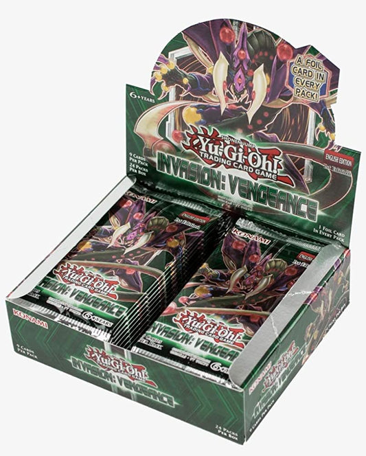 Yu-Gi-Oh! Yu-Gi-Oh!-INOV-EN Invasion Vengeance Booster Display Box (Pack of 24)