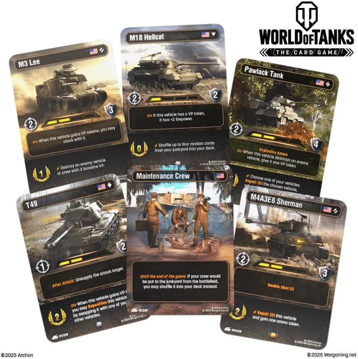 Archon Studio World of Tanks Card Game - First Strike Starter Deck (Germany)