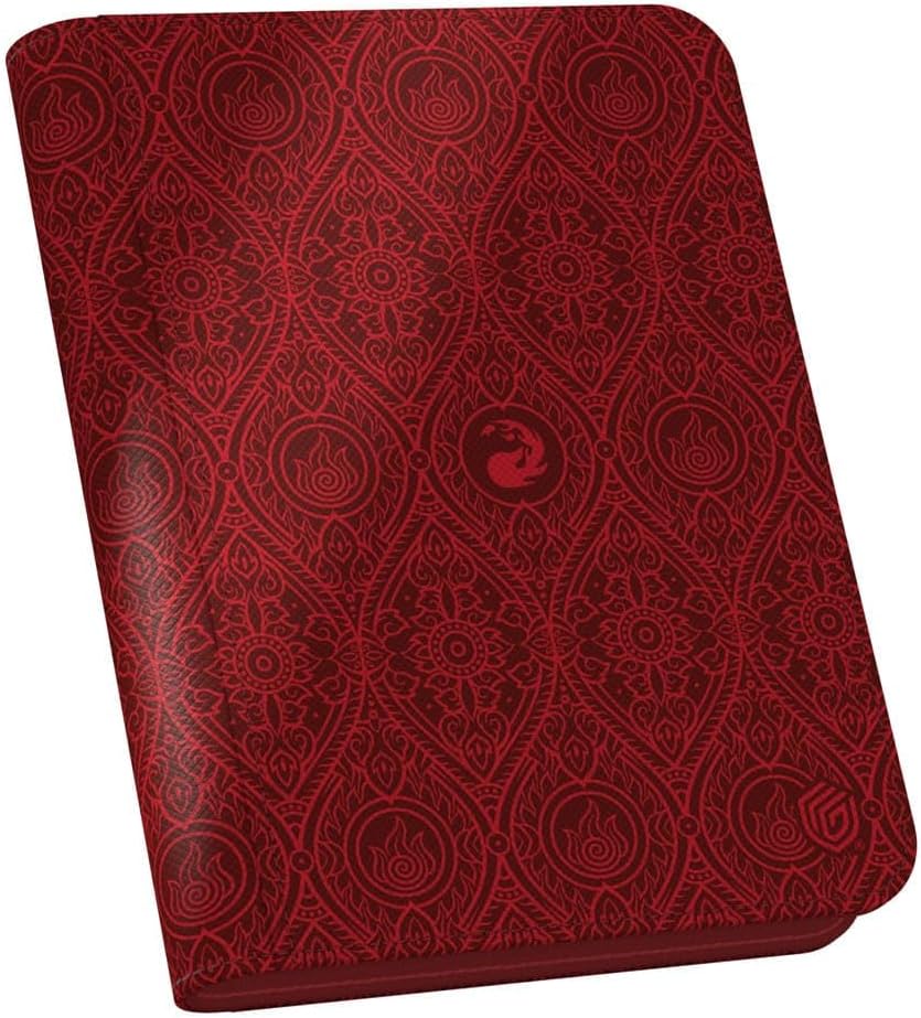 Ultimate Guard: Zipfolio 160 Xenoskin Magic: The Gathering Avatar:The Last Airbender- Mana Symbol Red Mountain