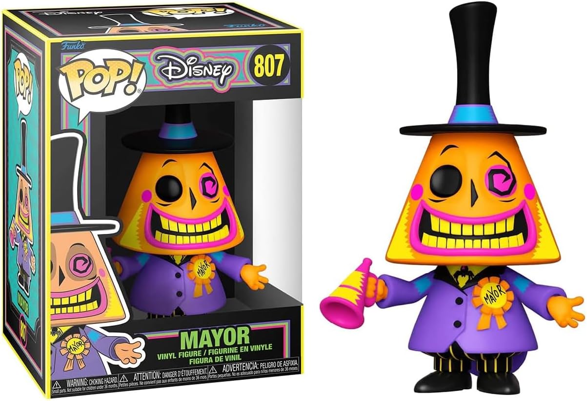 Funko Pop! Disney: The Nightmare Before Christmas - Mayor (Blacklight)