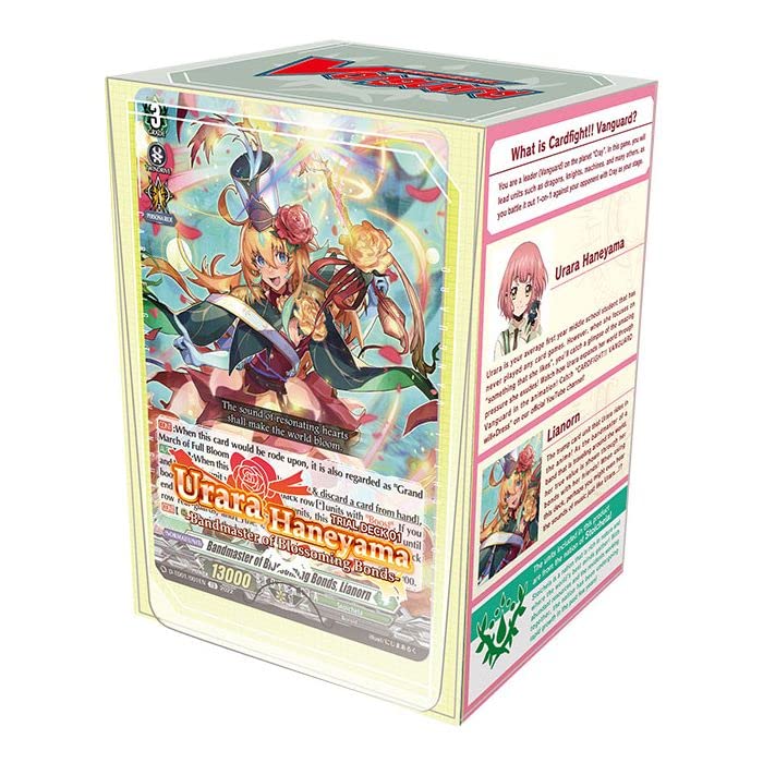 Bushiroad Cardfight Vanguard Overdress D-TD01 Urara Haneyama Bandmaster of Blossoming Bonds Trial Deck