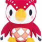 Sanei Boeki DP19 Animal Crossing All Star Collection Celeste Plush Toy, Size S, Height 5.5 inches (14 cm)