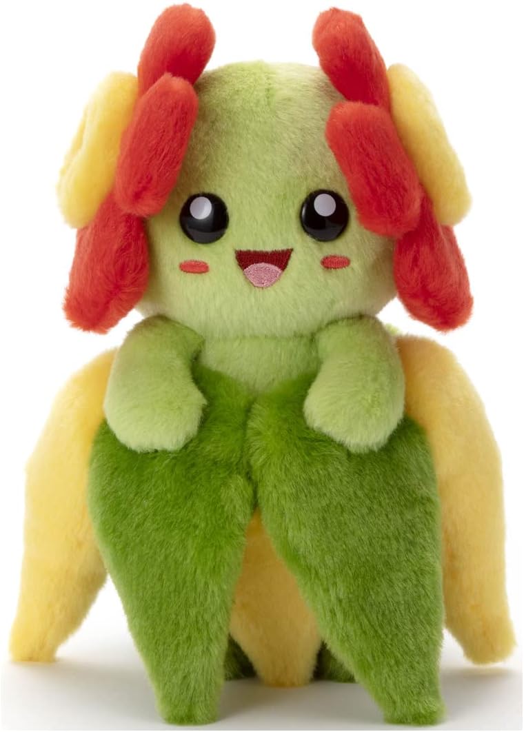 Pokemon Get 726736 Plush Toy, Bellossom, Height 7.5 inches (19 cm)