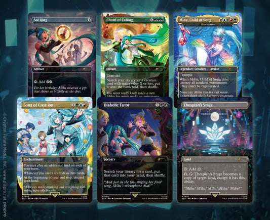 Magic the Gathering Secret LAIR X Hatsune Miku: Digital Sensation - English (Non-Foil)