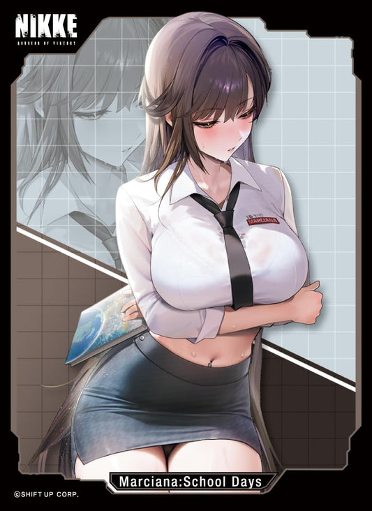 Movic Chara Sleeve Collection Matte Series Goddess of Victory: Nikke Marciana: School Day (No. MT2188)