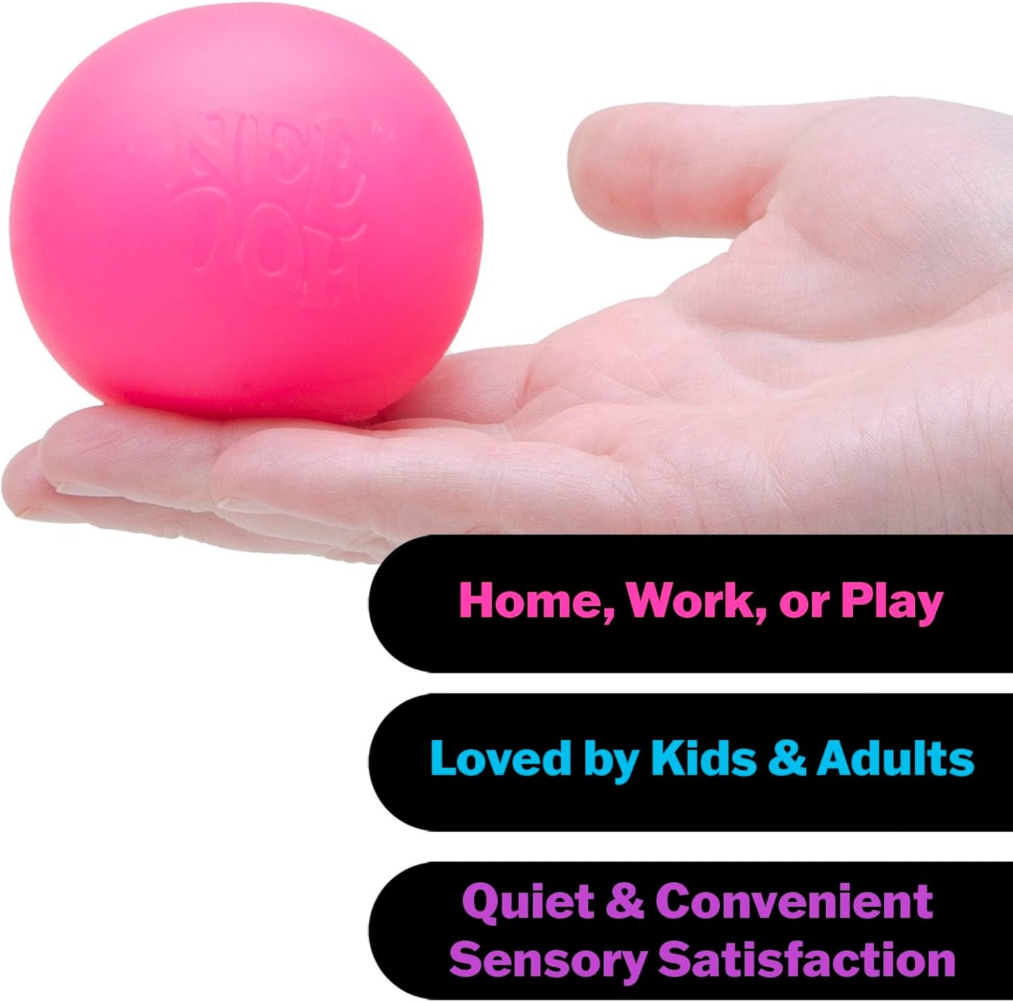Schylling NeeDoh Original - Sensory Fidget Toy - Assorted Colors - Ages 3 to Adult