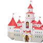 Sanei Boeki Trading TSM-13 The Super Mario Bros Movie DX Playset Peach Castle W 9.6 x D 3.7 x H 8.2 inches (24.5 x 9.5 x 20.8 cm) Miscellaneous Goods