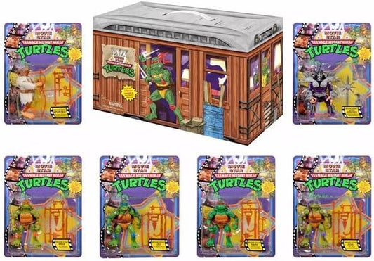 Teenage Mutant Ninja Turtles TMNT Movie Star Action Figure Set - 6 Pack