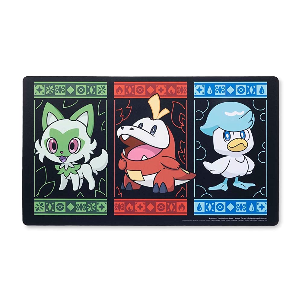 Pokemon Center: Pokemon TCG: Sprigatito, Fuecoco & Quaxly Playmat