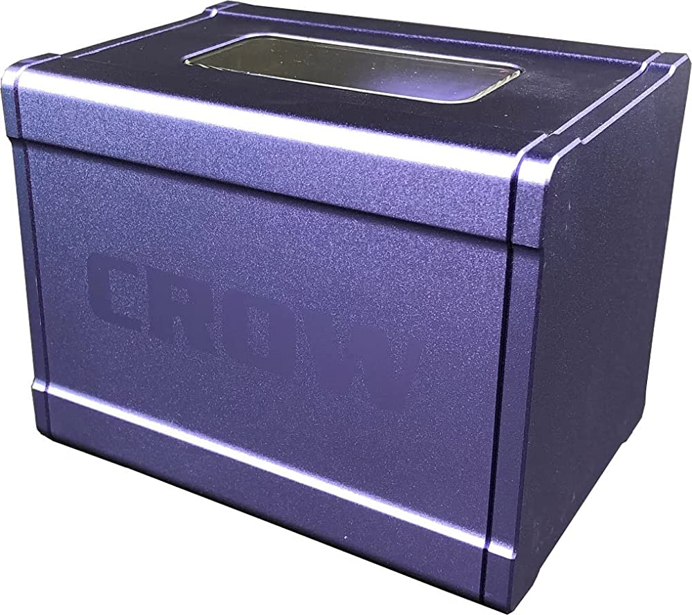 Purple Satin Crow Box Gods Premium High Strength Deck Case Protector ...